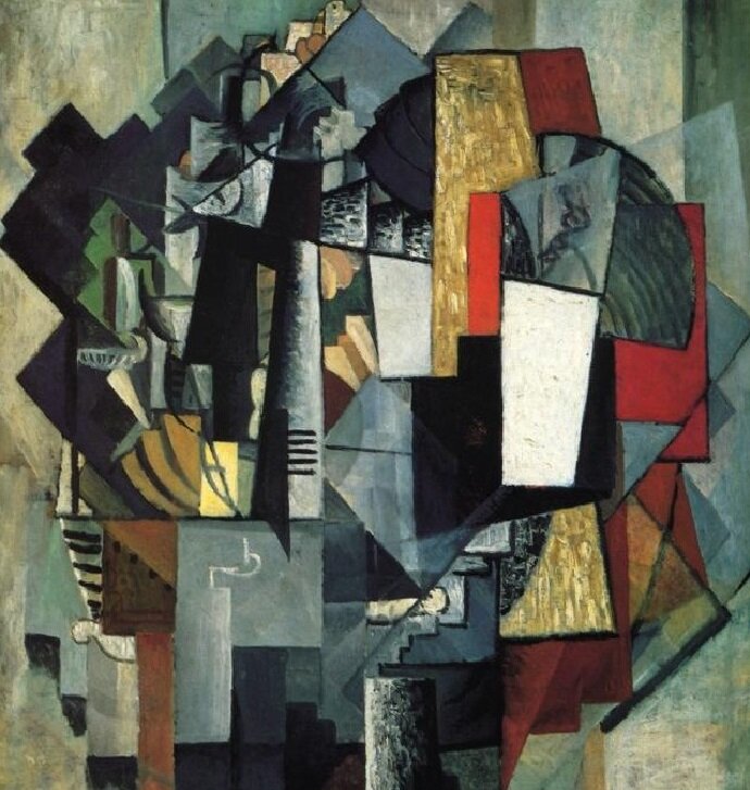  Казимир Малевич, "Бюро и комната"