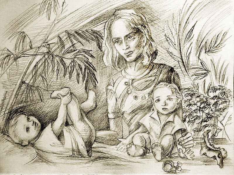 Ученики дракона. Глава 46. Иллюстрация авторская.