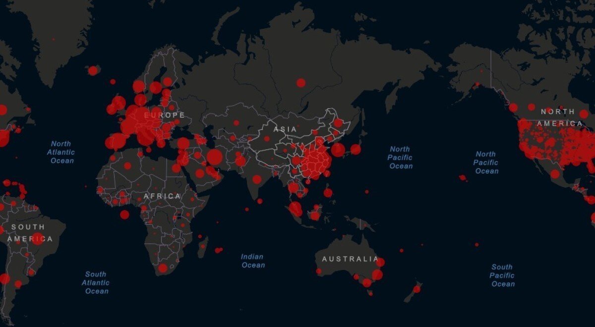 Covid 19! Онлайн карта распространения Коронавируса | M9 MEDICAL | Дзен