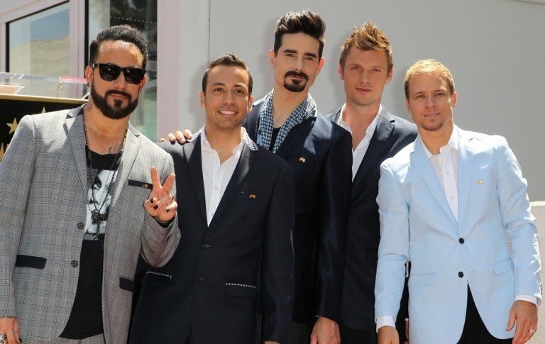 Вся группа Backstreet Boys