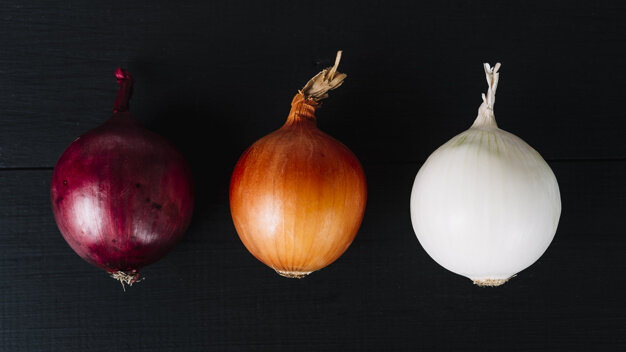 Полезны все виды лука: красный/фиолетовый, белый, желтый... 