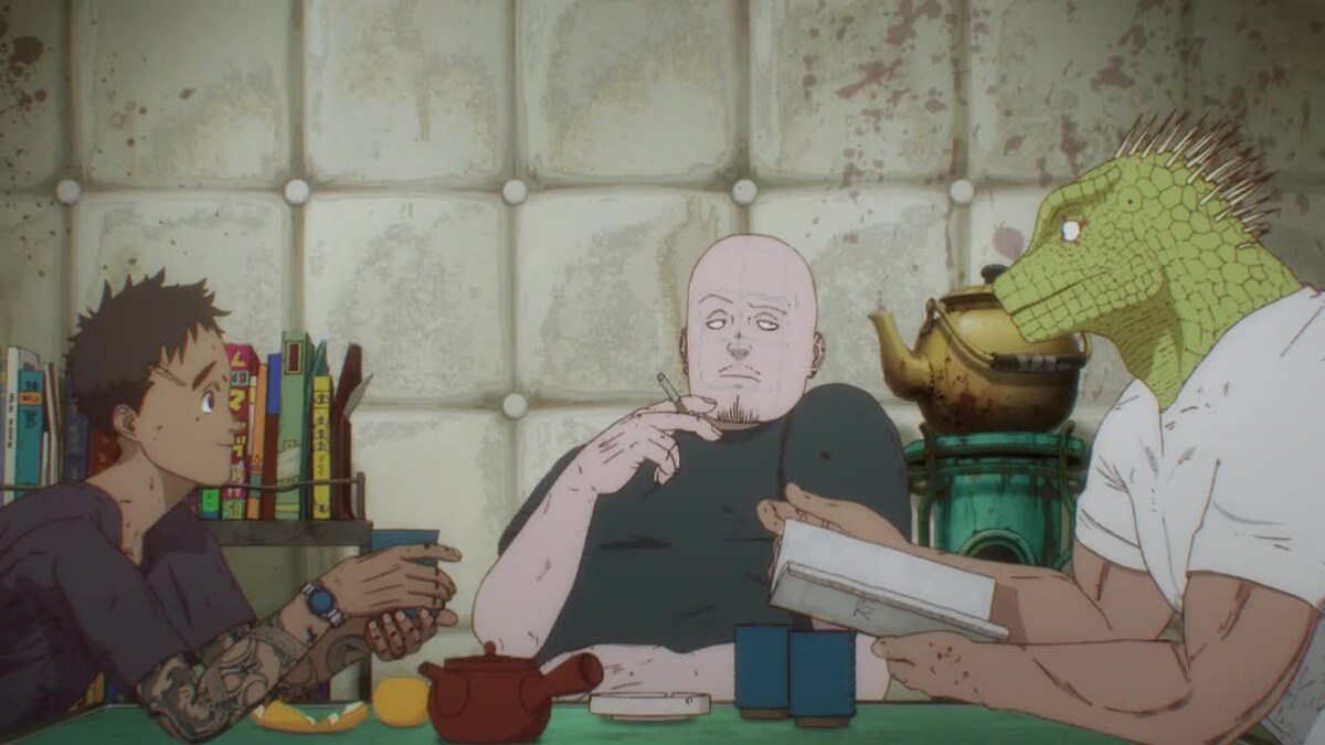 ПРофессор Касукабэ, доктор Баукс и собственно Кайман