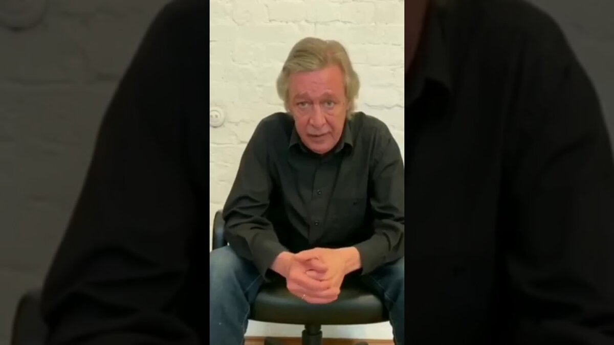 Обращение актёра Михаила Ефремова к родственникам погибшего Сергея Захарова - кадр из видеоролика