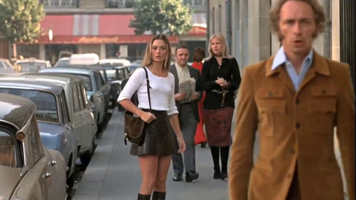 Пьер Ришар и Даниэль Минаццоли, кадр из фильма “Рассеянный”