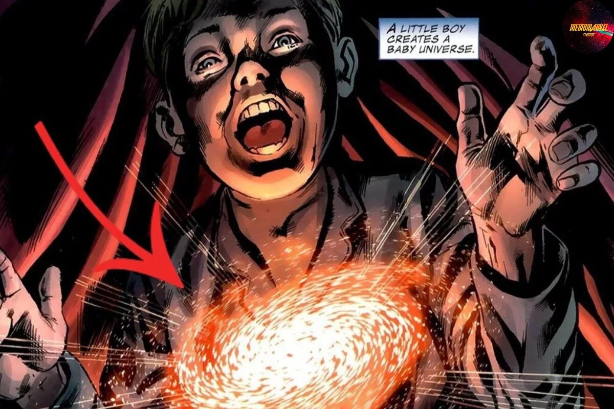 Момент из комиксов Marvel