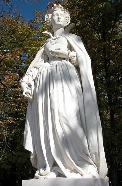 Памятник Марии Стюарт в Люксембургском саду. Источник-https://www.maria-stuart.ru/content/painting