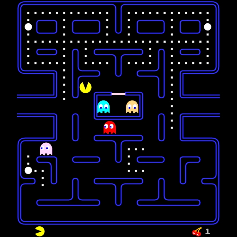 Игра где лабиринт. Пакман игра. Пакман игра 90. Пакман первая версия. Pacman первая игра
