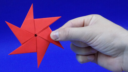 Как сделать сюрикен из бумаги. Оригами сюрикен из бумаги. How To Make a Paper Ninja Star Shuriken