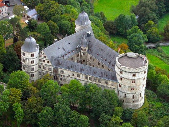 Замок Вевельсбург. Наши дни