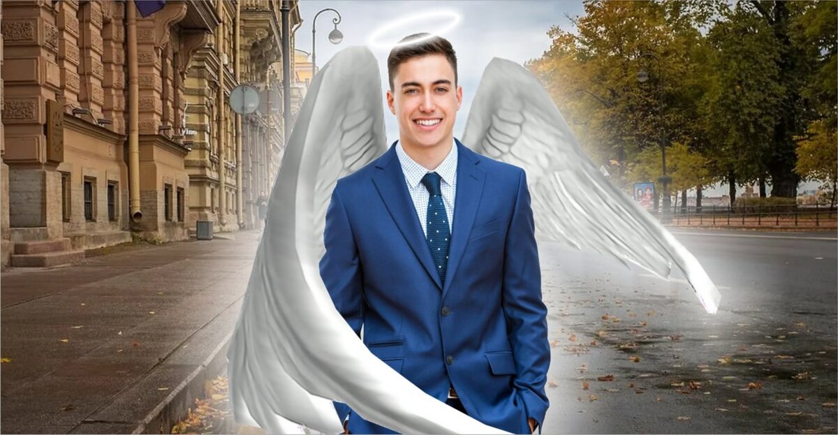 Так бы выглядел современный ангел