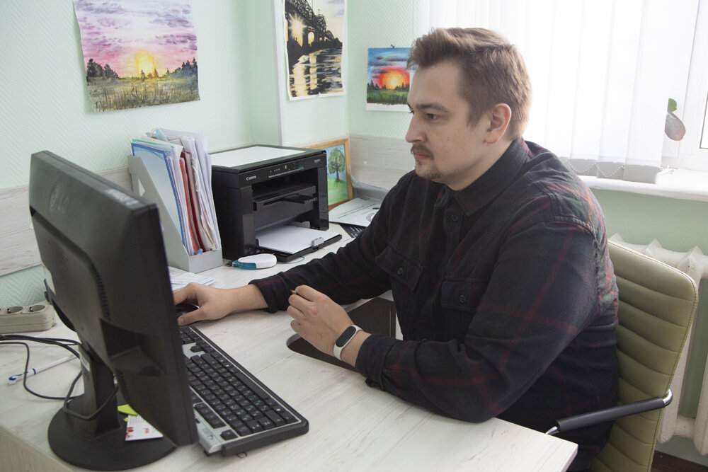 Магистрант института наук о Земле НИУ "БелГУ" Михаил Севрюков