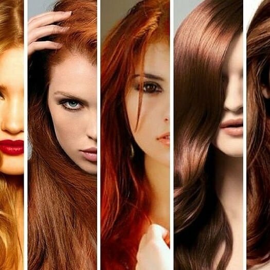 12 лучших рыжих красок для волос