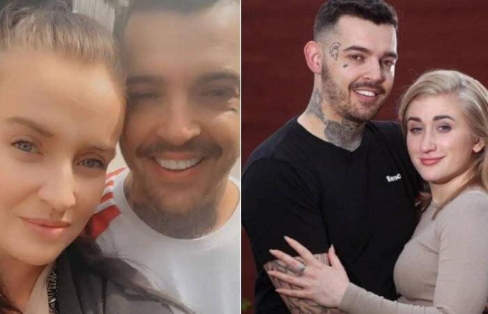 На левой картинке Энтони Гарнетт с женой Лорной, на правой - с Софией Каркадым.