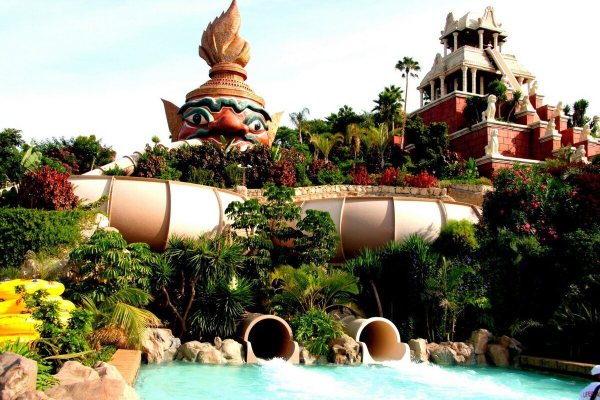 Незабываемый аквапарк - Сиам Парк (Siam Park) на Тенерифе: ТОП30 Фото