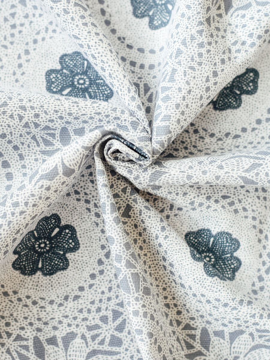 Пример ткани. Материал - рогожка, состав - хлопок 100%