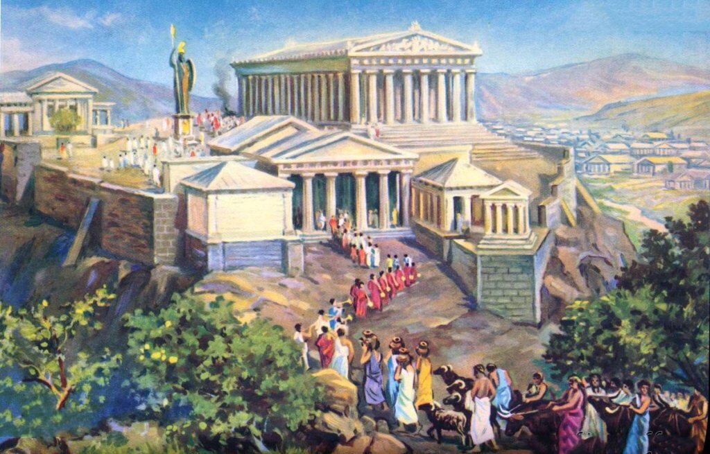Афины древность