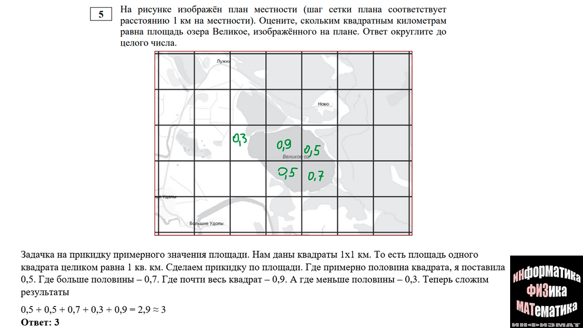 На рисунке 247 изображен план сельской местности