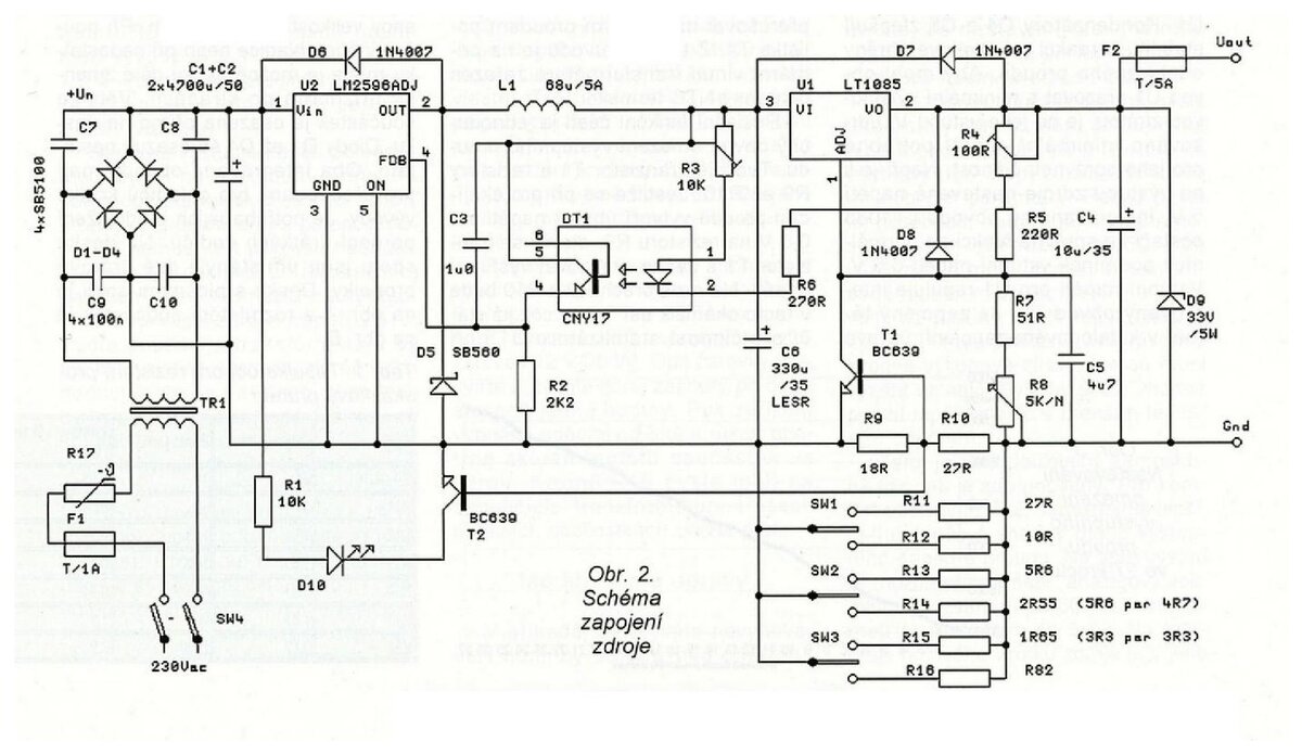 Tl494 схема лабораторный блок питания