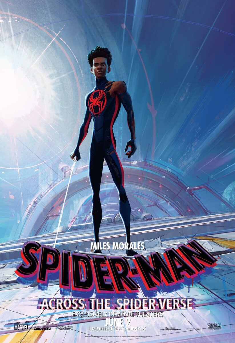 2 июня 2023 года в США вышел мультфильм "Spider-Man: Across the Spider-Verse" - или, если по-русски "Человек паук: Паутина вселенной". На киноэкранах России он... ну, появился, да.-2