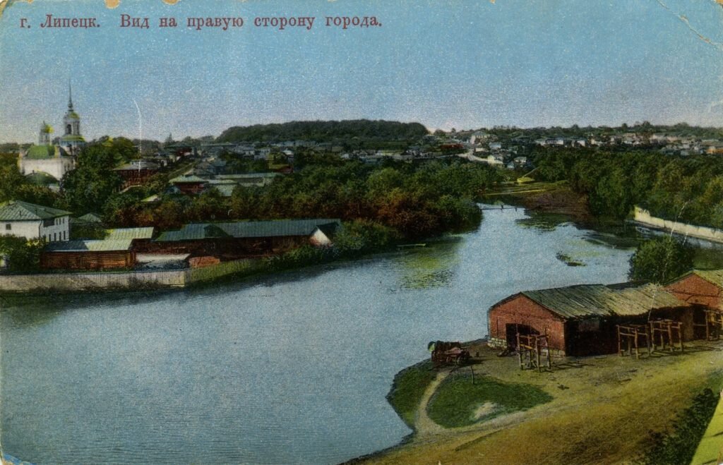 Вид на правую сторону города Липецка