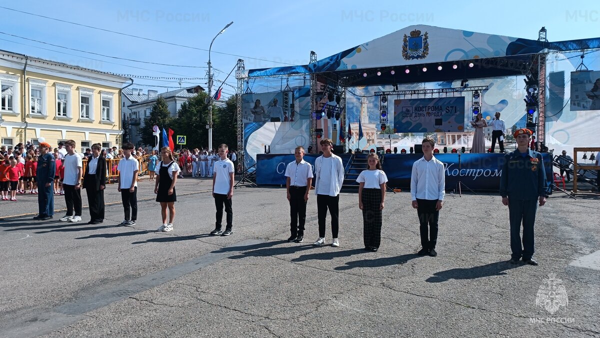 центральная площадь кострома