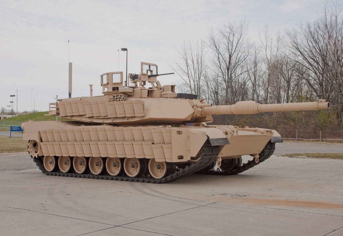 M1A2 Sep V2 TUSK с динамической защитой ARAT-2