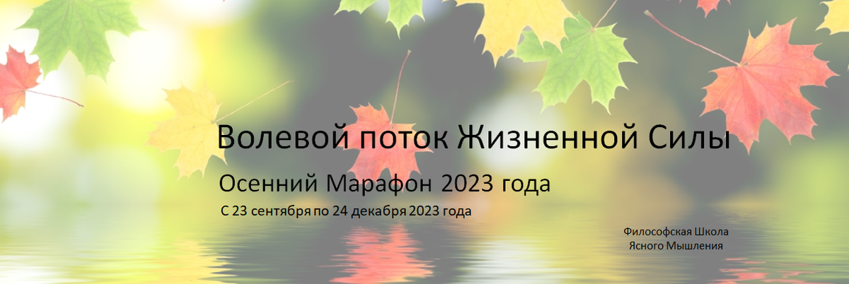 Осенний Марафон 2023 