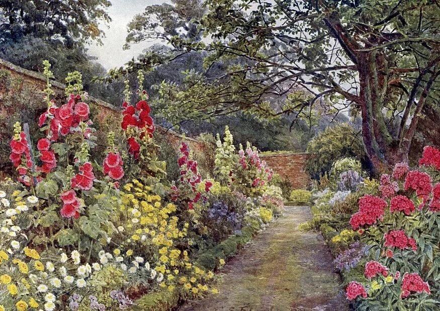 Один из садов Гертруды Джекилл