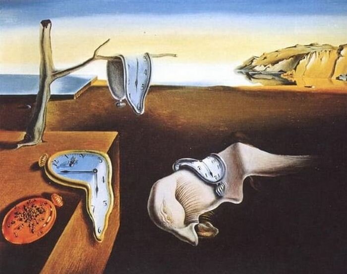 Картина «Постоянство памяти», худ. Сальвадор Дали.
