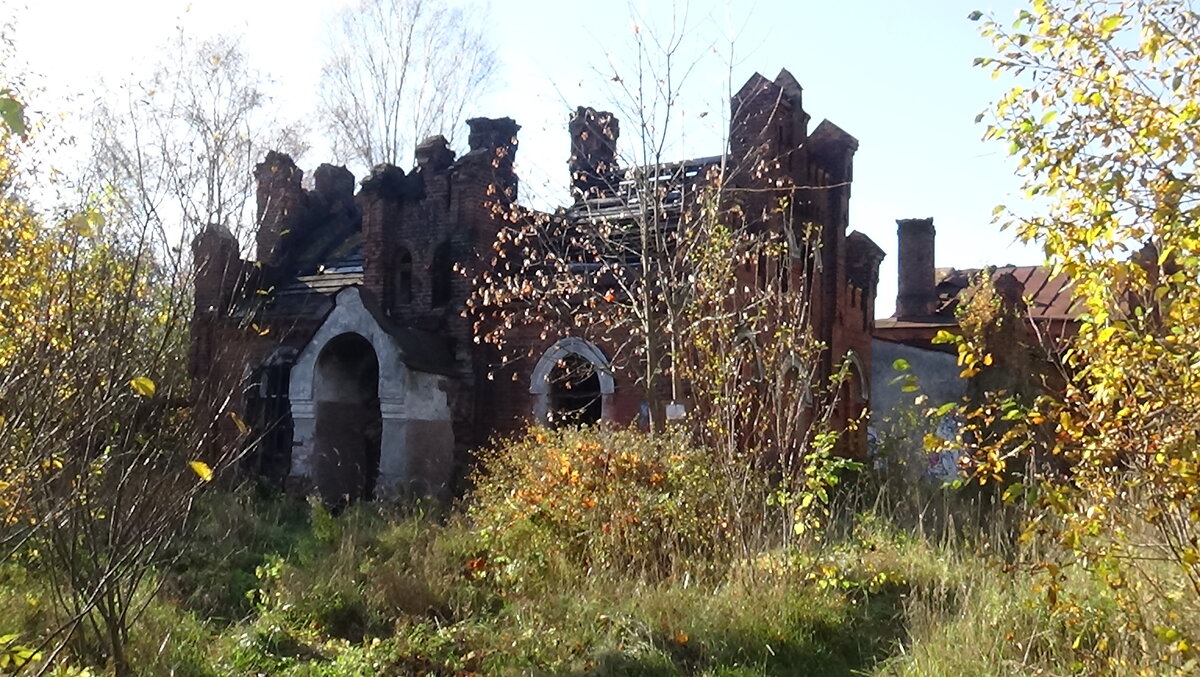 Конюшни в Стрельне, XIX век постройки