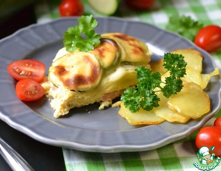 Еще один рецепт запеканки с куриным мясом. Быстро, вкусно! Заходите, угощаю!