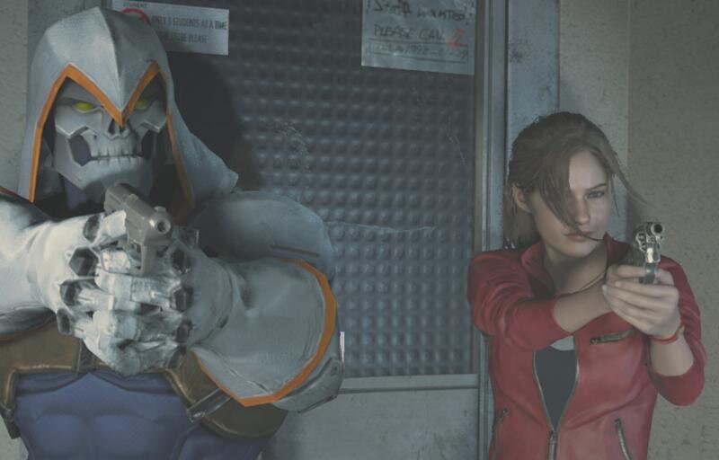 Заменяет модельку Леона на Таскмастера