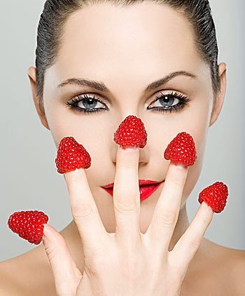 малина, листья малины