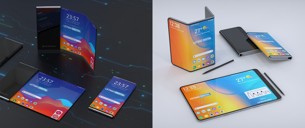 LG G Fold и G Roll