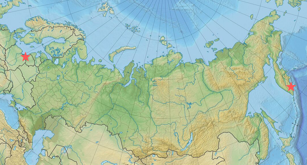 Карта России
