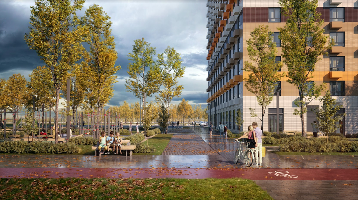 Вместо дорог для автомобилей во дворах мы проложим велодорожки