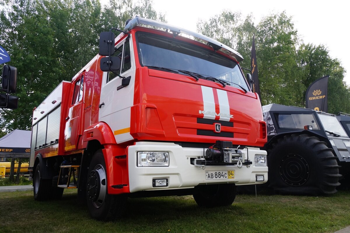 Пожарные автомобили Rosenbauer Урал