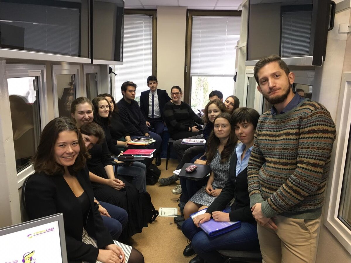 25 сентября в МГИМО состоялась встреча специалистов Международного бюро переводов «ТрансЛинк» и студентов ВУЗа – будущих лингвистов.