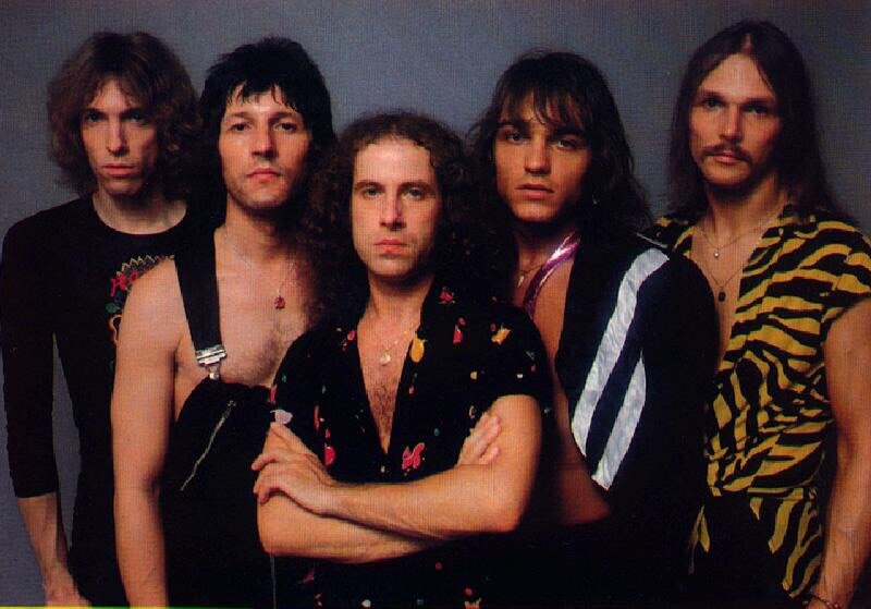 На фотографии участники группы Scorpions 