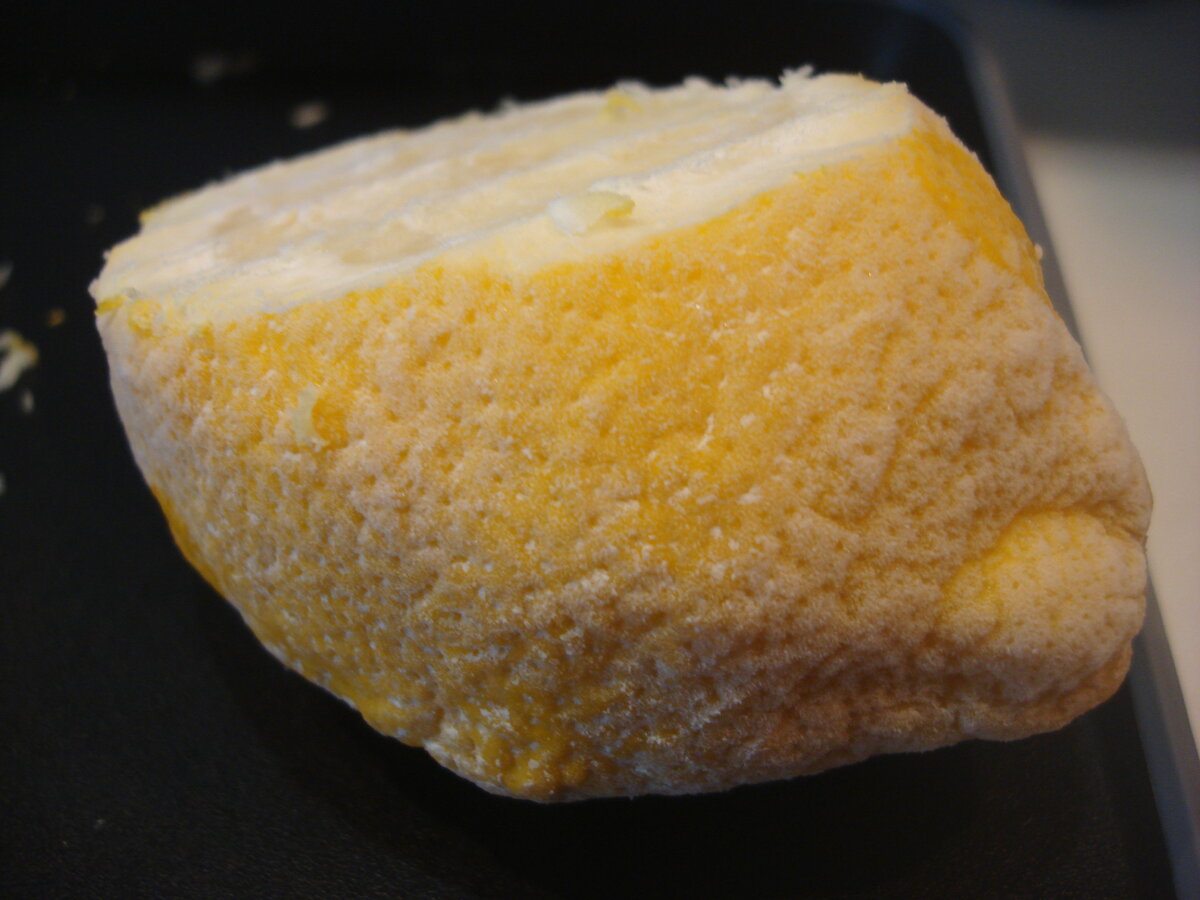 Фото сделано автором (замороженный лимон)