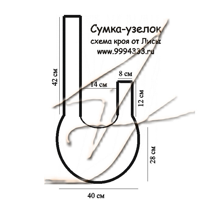 Сумочка японский узелок (Japanese knot bag). МК + идеи