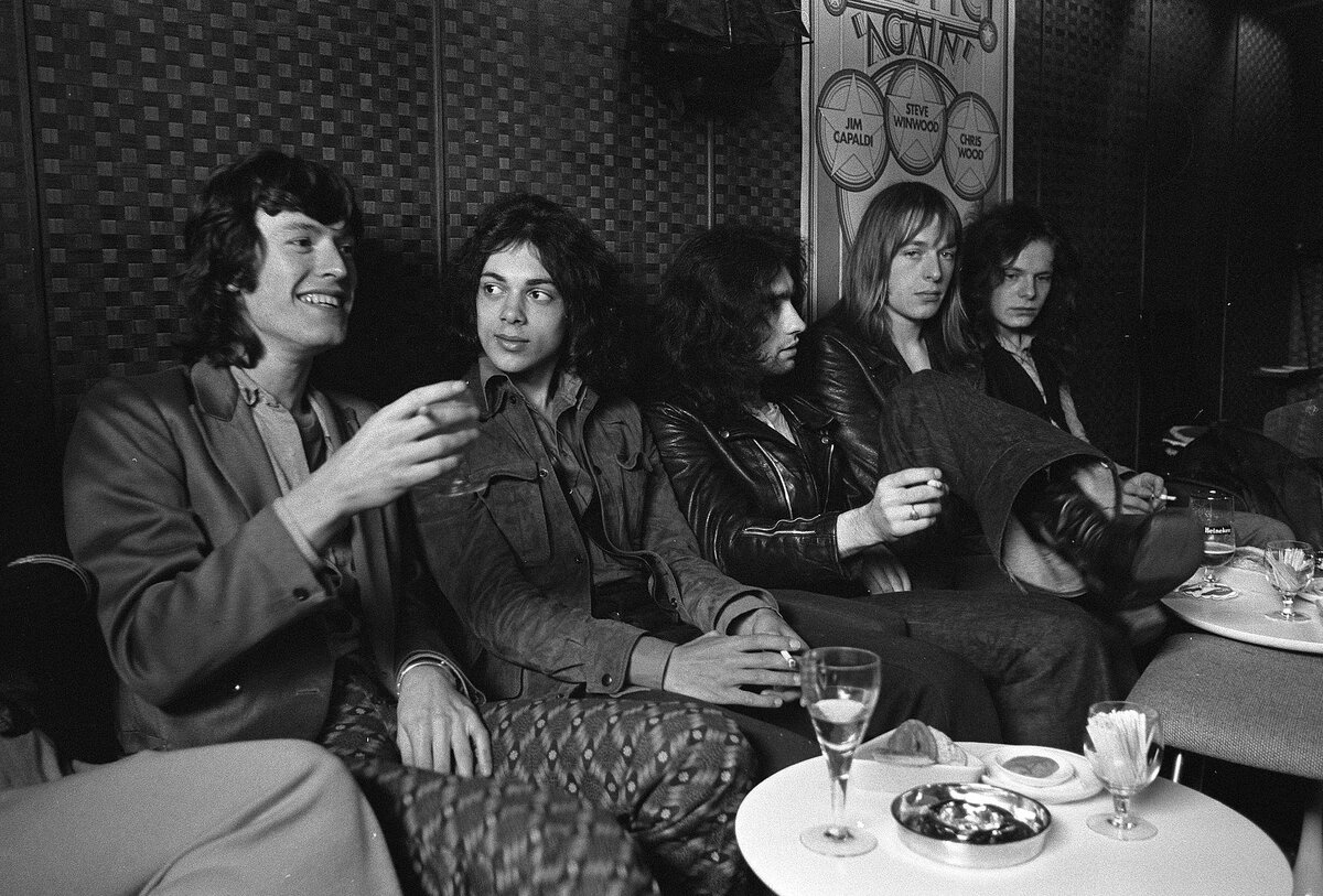 Стив Уинвуд (Blind Faith), Энди Фрэйзер, Пол Роджерс, Саймон Кёрк и Пол Коссофф
