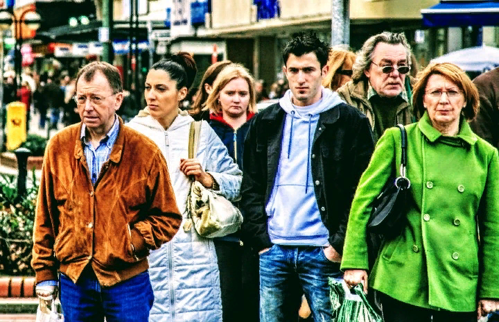 народы, люди германии, толпы