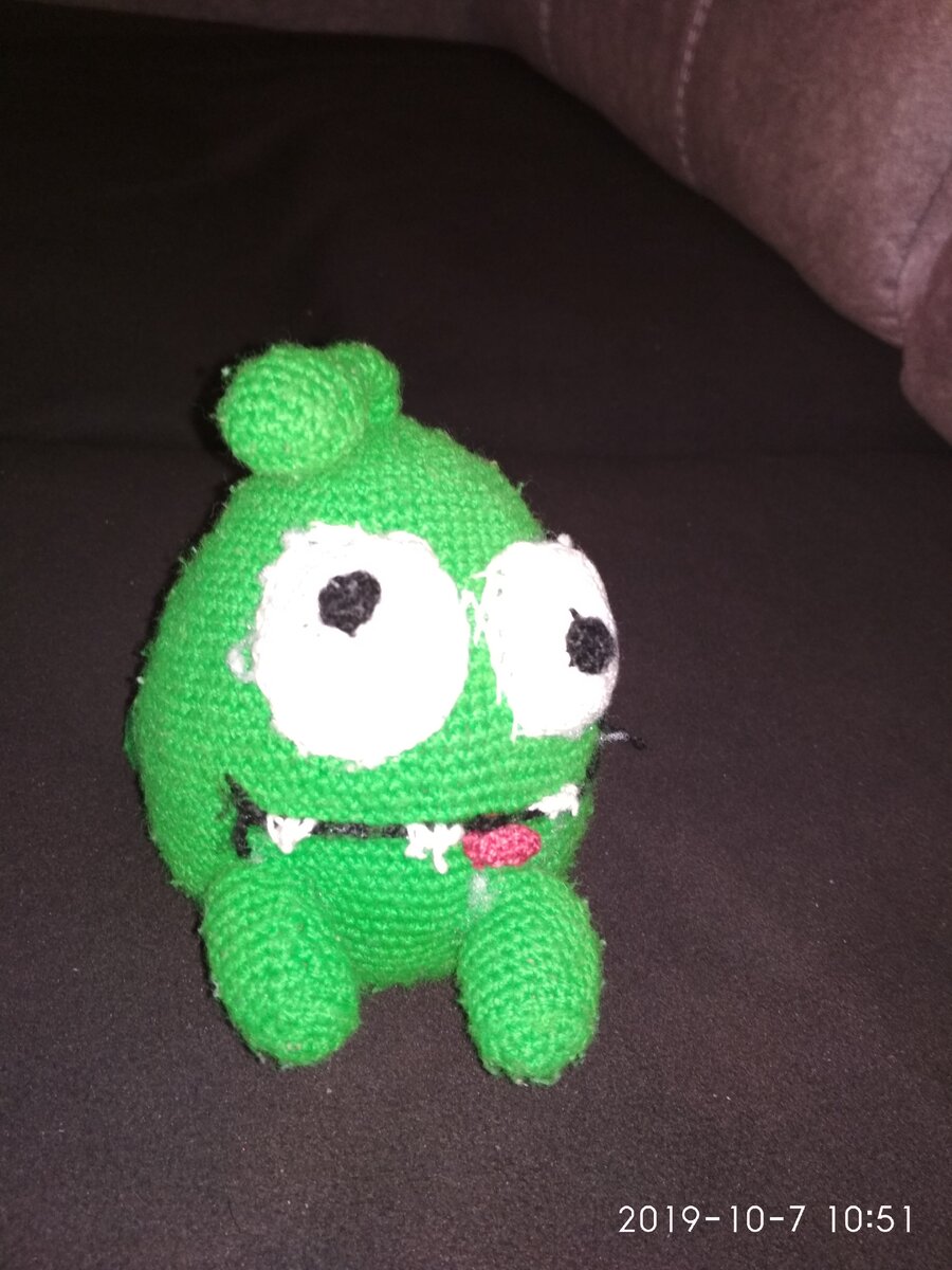 Вот такой неведомый зверь живёт у сына в комнате