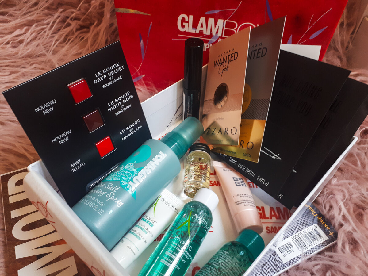 Состав коробочки Glambox Октябрь