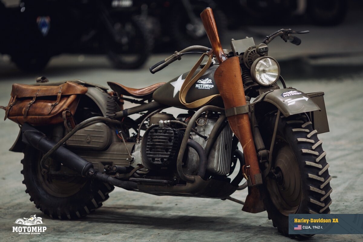 Harley-Davidson XA из коллекции "Мотомир Вячеслава Шеянова"