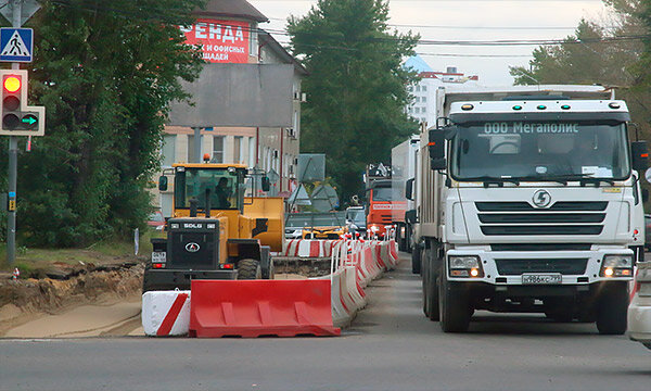 Перекресток в Дзержинке. Фото: Дзержинский информационный центр