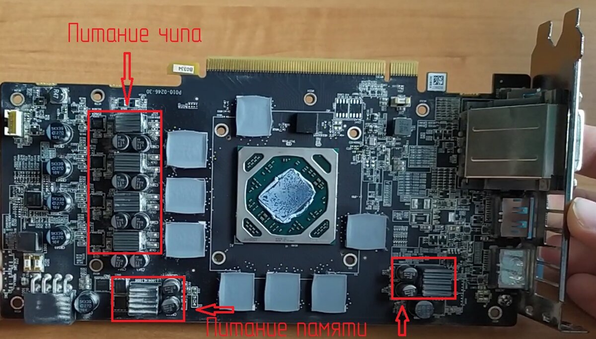 Видеокарта amd radeon 580