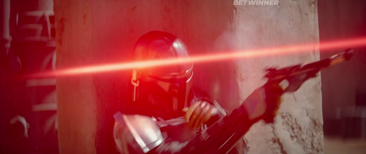 кадр из сериала "Мандалорец"