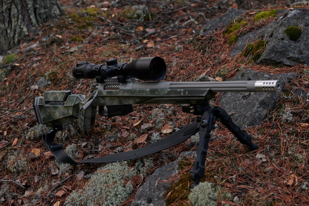 Высокоточная винтовка "PHANTOM H" от российского оружейного бренда Bespoke Gun. Фото с сайта компании: https://bespokegun.ru/